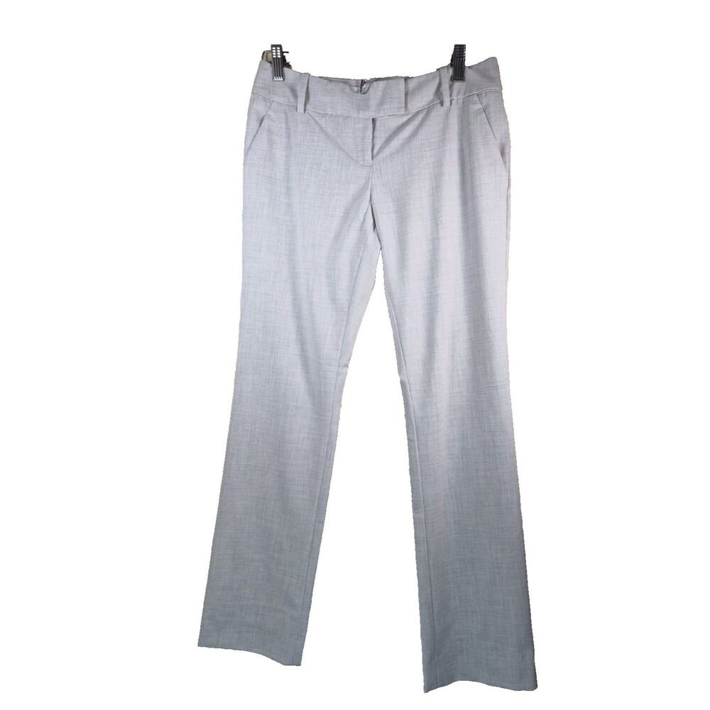 The Limited Drew Fit Dress Pants Size 4 Petite Light Gray Business Work Trousers